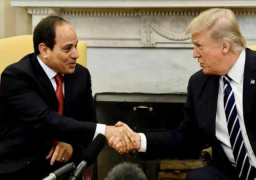 السيسي يبحث “هاتفيا” مع ترامب الأزمة الليبية وسد النهضة