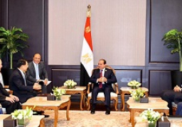 السيد الرئيس عبد الفتاح السيسي يستقبل السيد لي يونج مدير عام منظمة الأمم المتحدة للتنمية الصناعية “يونيدو”