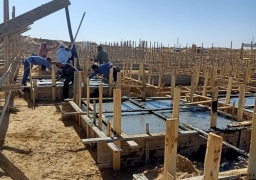 بالصور .. وزارة الإسكان : بدء صب الخرسانة العادية لـ512 وحدة “إسكان متميز” بمدينة الفشن الجديدة