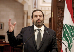 الحريري يطالب أنصار تيار المستقبل بالتعبير عن الرأى بالتظاهر السلمى وعدم العنف