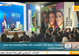 السيسي: الله هيأ الاسباب حتى لاتسقط مصر