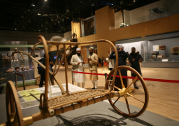 بالصور.. وفد مدينة البعوث الإسلامية يزور متحف الحضارة