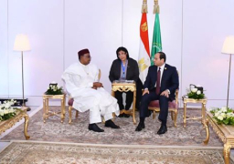 السيسي يعزي رئيس النيجر في ضحايا الحادث الإرهابي