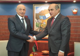 بالصور .. رئيس البرلمان القبرصى يؤكد لنظيره الليبى دعم الجيش الوطنى ضد ميليشيات السراج