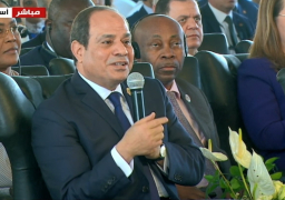 السيسي: المرأة قامت بدور مهم لانجاح برنامج الاصلاح الاقتصادي