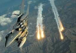 مقتل قياديين حوثيين فى قصف جوى ومدفعى بصعدة وتعز