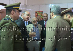 وفد المجلس القومى لحقوق الإنسان يزور سجن شديد الحراسة بالمنيا