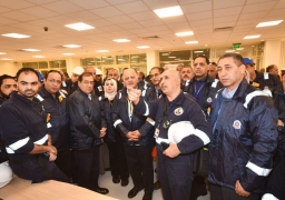 وفد برلماني يتفقد المحطة البرية لحقل ظهر