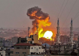 الاحتلال الإسرائيلى يشن سلسلة غارات على غزة