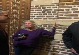 ابي سرجة بمنطقة مصر القديمة الأثرية لتقديم التهنئة للإخوة المسيحيين في عيد الميلاد المجيد