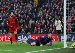 «صلاح» يكسر عناد شباك مانشستر وليفربول يواصل انطلاقته نحو لقب الدوري