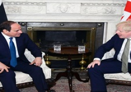 السيسي يشيد بالزخم الملحوظ فى العلاقات بين مصر وبريطانيا