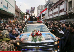 جثمان قاسم سليماني يصل إلى إيران