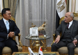 “العصار” يبحث مع سفير كوريا الجنوبية بالقاهرة تعزيز التعاون