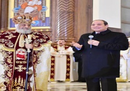 البابا تواضروس: زيارة الرئيس للكاتدرائية مفرحة للجميع