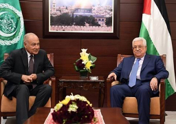 أبو مازن يبحث مع أمين عام جامعة الدول العربية تطورات القضية الفلسطينية