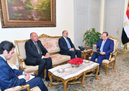 الرئيس عبد الفتاح السيسي يستقبل بشر الخصاونة، مستشار جلالة ملك المملكة الأردنية الهاشمية