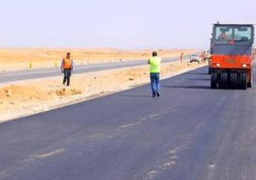 استمرار غلق طريق السويس بسبب اعمال التطوير