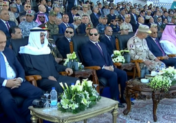 الرئيس السيسى يشهد الاحتفال بافتتاح قاعدة برنيس العسكرية بالبحر الأحمر