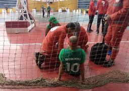 القباج تتابع تأمين الهلال الاحمر للدورة الافريقية للاولمبياد الخاص