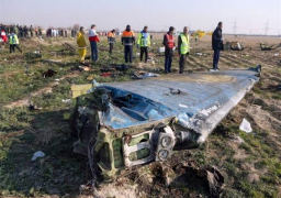 خبراء أوكرانيون يعاينون الصندوقين الأسودين للطائرة المنكوبة فى ايران