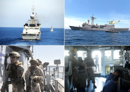 ختام فعاليات التدريب البحرى المصرى السعودى المشترك مرجان – 16