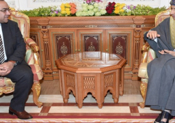 نائب رئيس الوزراء العماني يشيد بالعلاقات العمانية المصرية