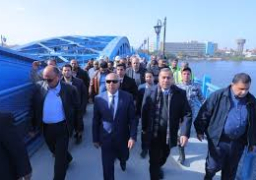 وزير النقل يتابع مشروع رفع كفاءة وتجديد وتطوير كوبري امبابة على النيل