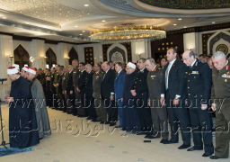 وزيرا الداخلية والأوقاف والمفتى يؤدون صلاة الجمعة بمسجد الشرطة