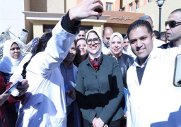 وزيرة الصحة تتفقد أعمال رفع كفاءة مستشفى الأقصر العام