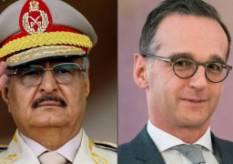 وزيرخارجية ألمانيا: حفتر يبدي استعداده للالتزام باتفاق وقف إطلاق النار