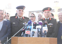 بالصور … وزيرة الصحة للفريق الطبي: “أعطيتم للعالم درسًا في التعامل مع الأحداث الكبرى وكنتم على قدر الحدث”