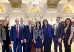 بالصور : وزيرة التعاون تبحث مع الوكالة الأمريكية للتنمية الدولية برامج التعاون