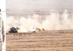 رئيس أركان حرب القوات المسلحة يشهد مشروع تكتيكى بجنود وحدات الجيش الثانى الميدانى