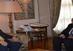 وزير الخارجية يبحث مع المنسق الأممى للبنان آخر المستجدات بالمنطقة