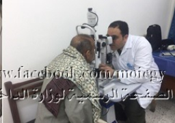 “الداخلية” تشارك في المبادرة الرئاسية لعلاج أمراض العيون