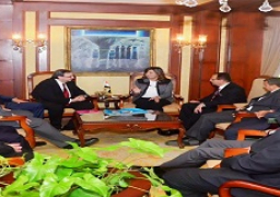 وزيرة الهجرة تبحث مع وفد من المصريين بالخارج إنشاء مدينة طبية عالمية