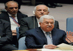 الرئيس الفلسطيني يجدد رفض خطة السلام الأمريكية أمام مجلس الأمن