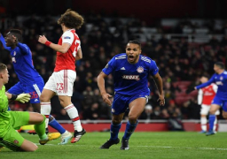 أرسنال يودع الدوري الأوروبي بالخسارة أمام أولمبياكوس اليوناني