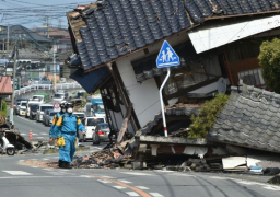 زلزال بقوة 5.5 درجة يضرب قبالة الساحل الشمالي الشرقي لليابان