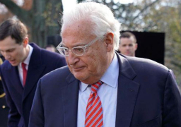 السفير الأمريكي: اتخاذ إسرائيل خطوات أحادية لضم أراض بالضفة الغربية يهدّد بخسارتها دعم واشنطن