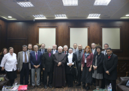 المفتي يلتقى رؤساء مجلس حوار الأديان الإسلامي المسيحي بألمانيا وسويسرا