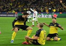 بروسيا دورتموند يسقط باريس سان جيرمان بثنائية ويضع قدماً فى دور الـ 8 فى الشامبيونزليج
