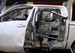 جريحان بانفجار عبوة ناسفة داخل سيارة وسط دمشق