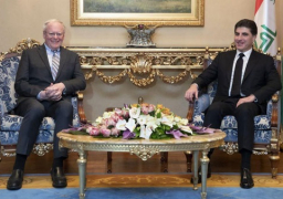 رئيس إقليم كردستان العراق والمبعوث الأمريكي الخاص إلى سوريا يبحثان الأوضاع بالمنطقة