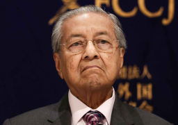 استقالة رئيس وزراء ماليزيا مهاتير محمد