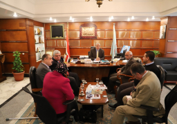 سعفان يبحث أخر تطورات عملية تطوير الجامعة العمالية