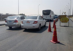 غلق جزئى لمطلع كوبرى 15 مايو للقادم من ميدان سفنكس