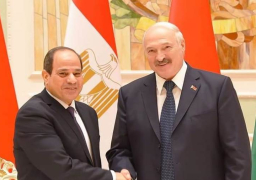 السيسى يؤكد حرص مصر على الوصول إلى شراكة حقيقة مع بيلاروسيا