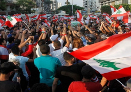 مسيرات احتجاجية في شوارع العاصمة اللبنانية رفضا لمنح الثقة للحكومة الجديدة